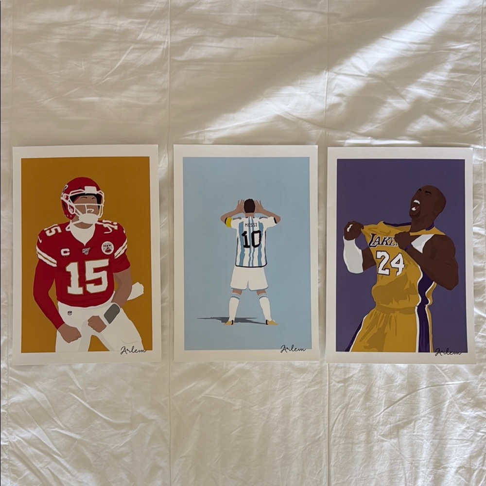 Art Prints 8x12” (3)